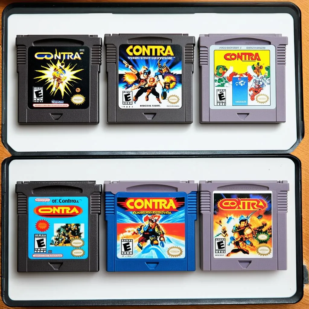 Các phiên bản game Contra