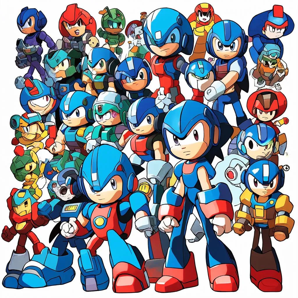 Các phiên bản game Rockman