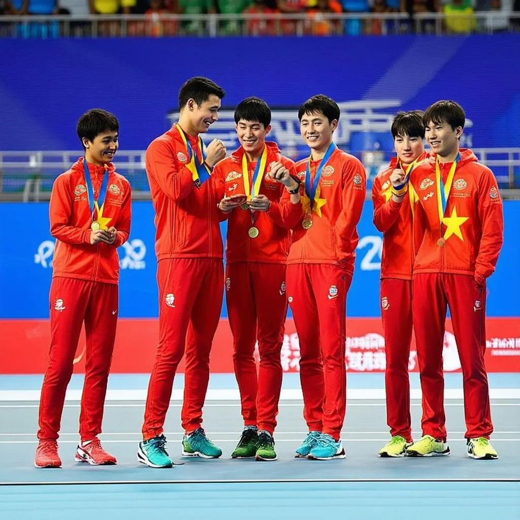 Các Vận Động Viên Việt Nam Đoạt Huy Chương Tại SEA Games 31