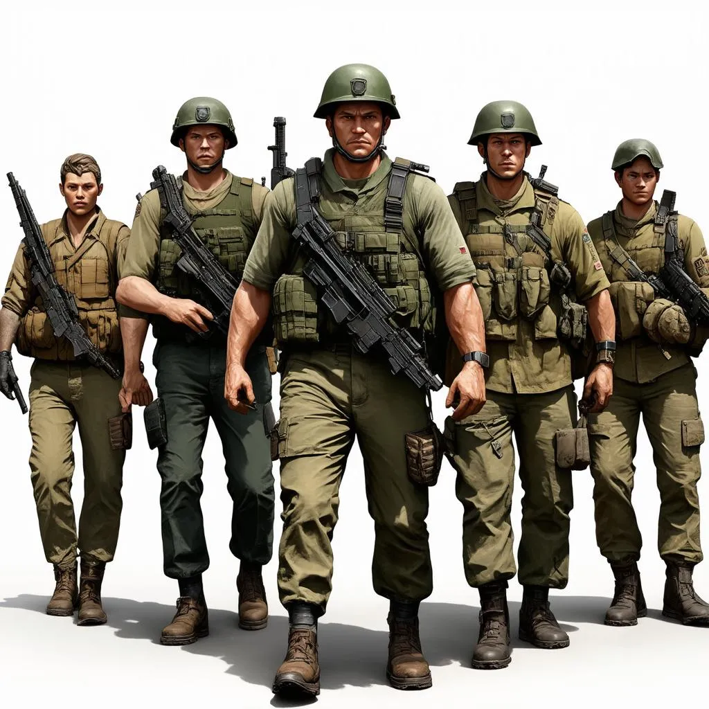 Call of Duty: WWII PC Characters