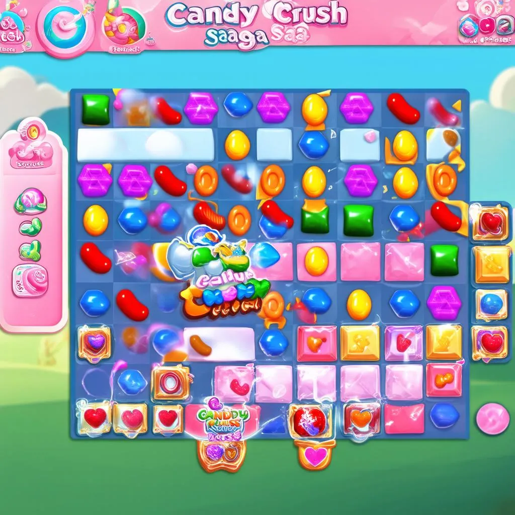 Candy Crush Saga Màn Hình Chính