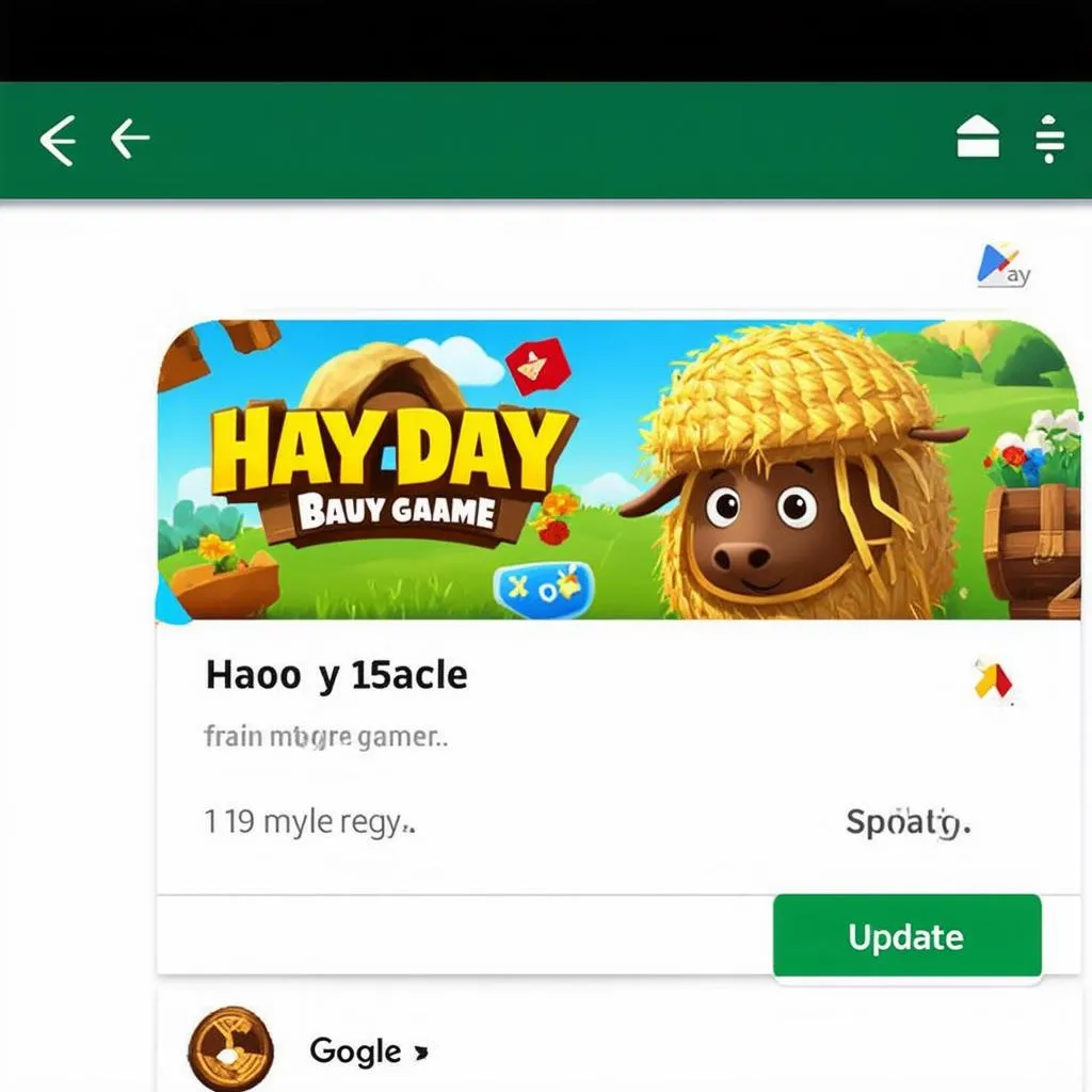 Cập Nhật Hay Day Trên CH Play