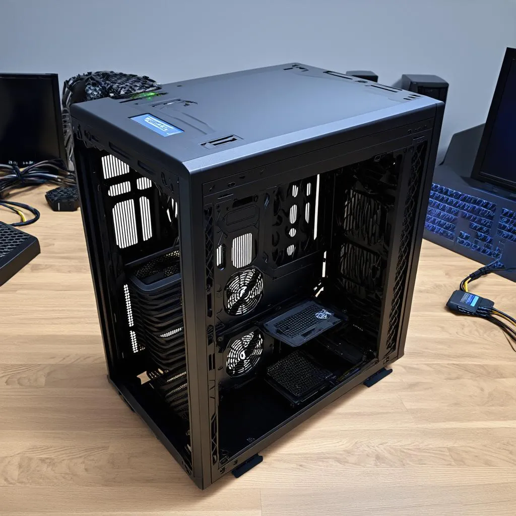 Case gaming tản nhiệt