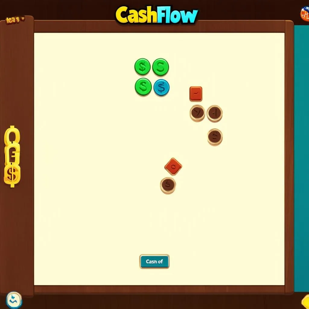 Giao diện Cashflow game