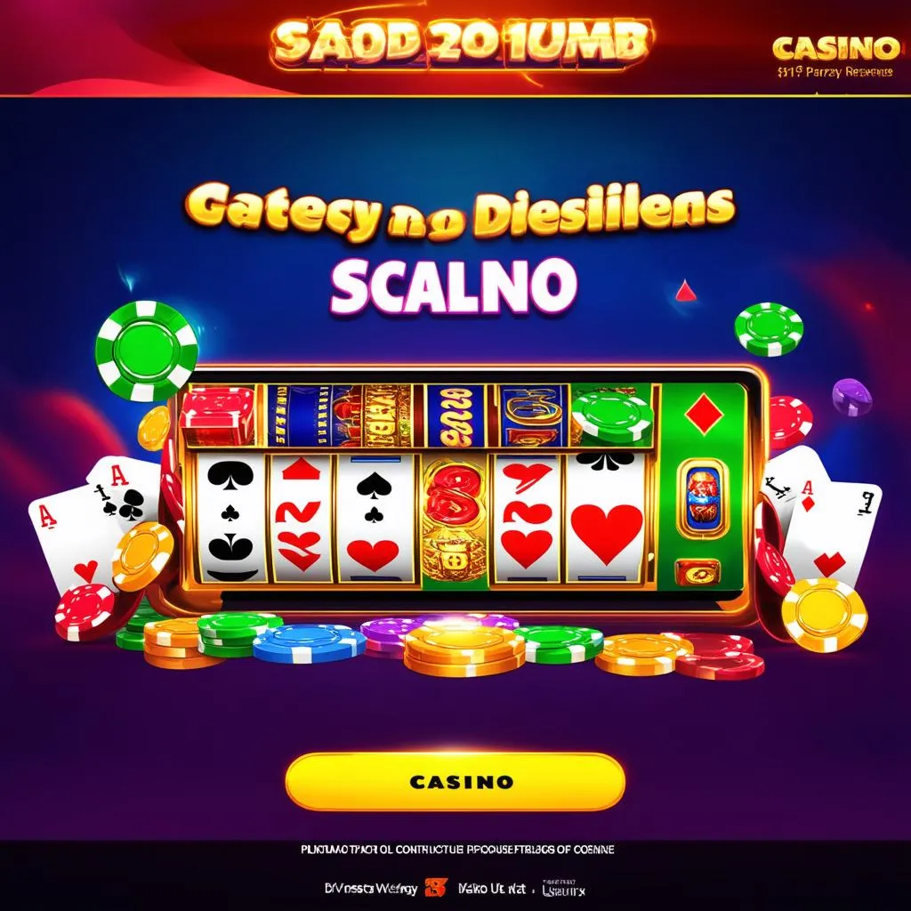 Thiết kế giao diện game casino