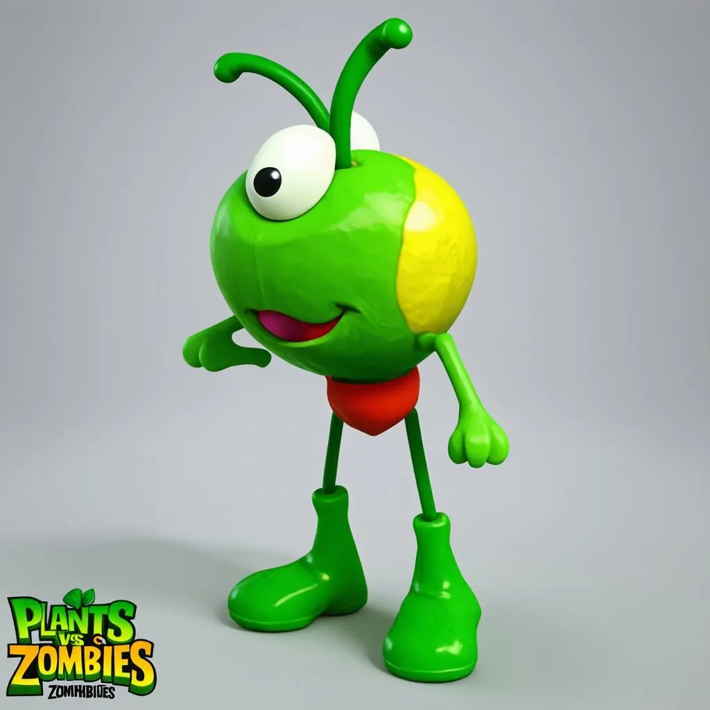 Cây bắn đậu 3D trong Plants vs Zombies