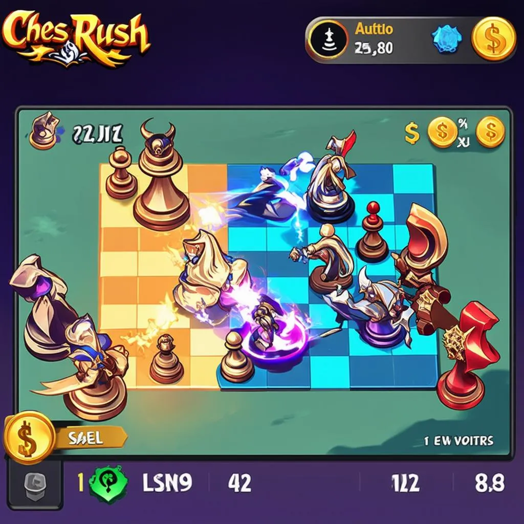 Chess Rush gameplay