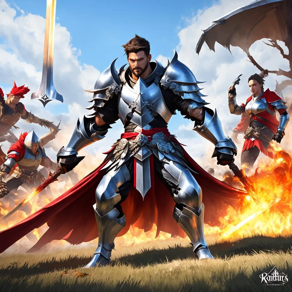 Chiến binh trong game MMORPG