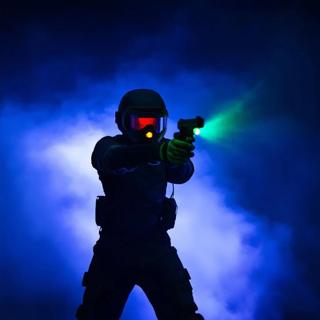 Chiến binh laser game