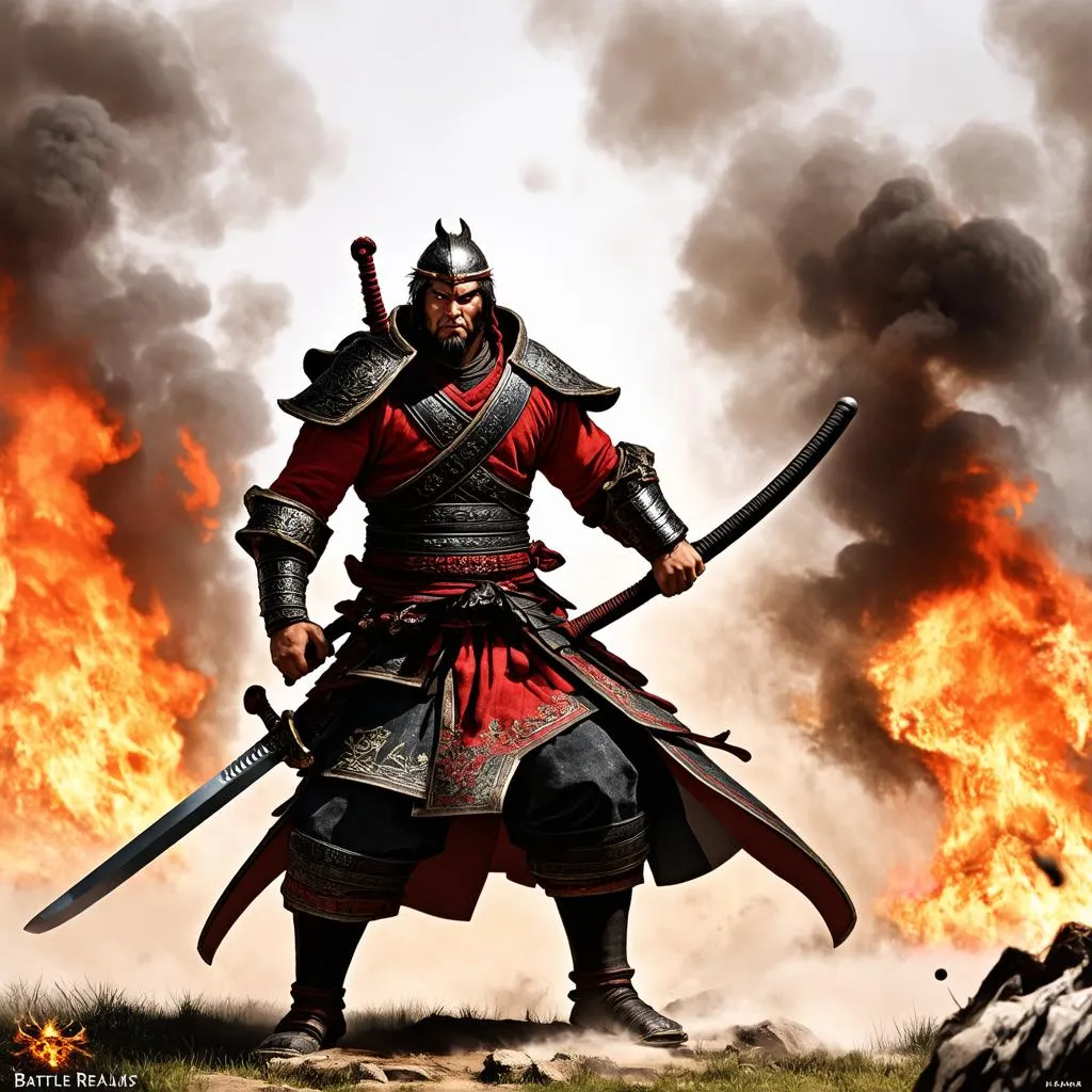 Battle Realms Samurai Warrior