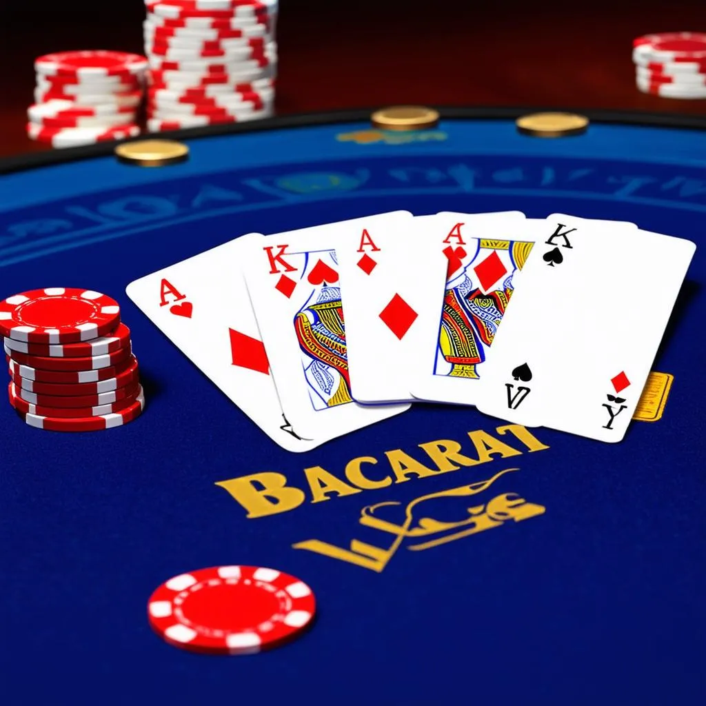 Sử dụng chiến thuật khi chơi Baccarat