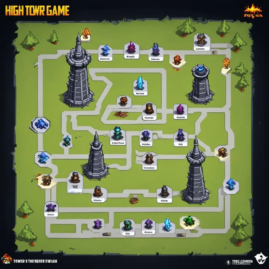 Chiến thuật trong High Tower Game