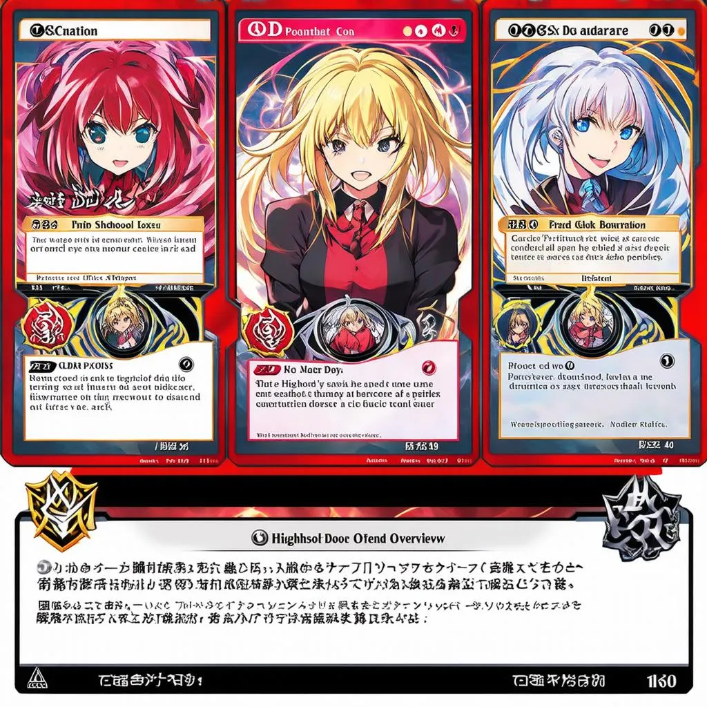 Chiến Thuật Trong Highschool DxD Card Game