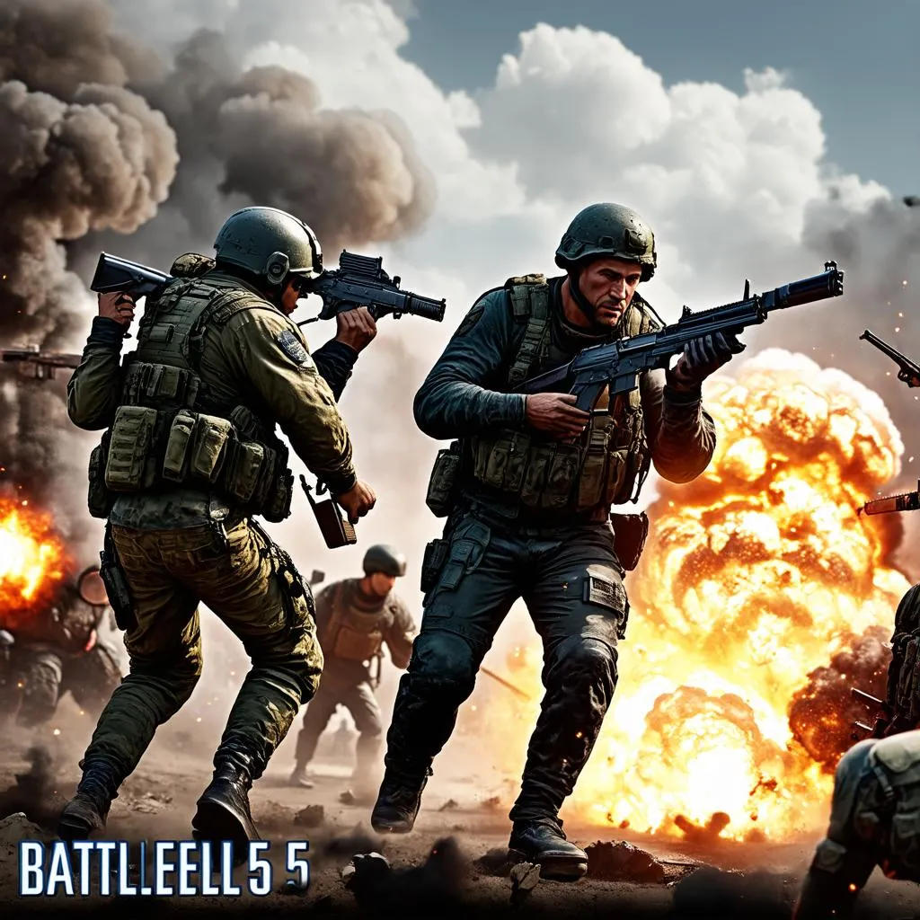 Chiến trường khốc liệt trong Battlefield 5