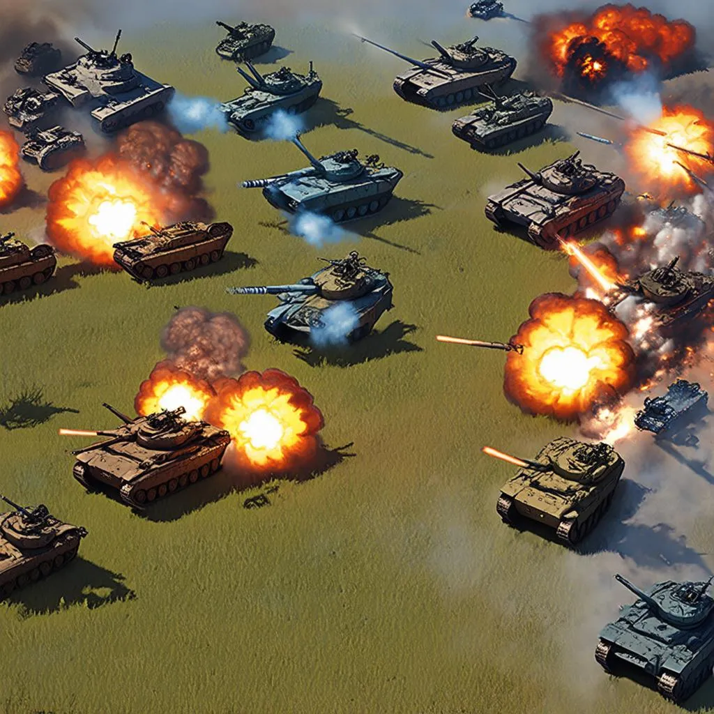 Trận chiến RTS Game