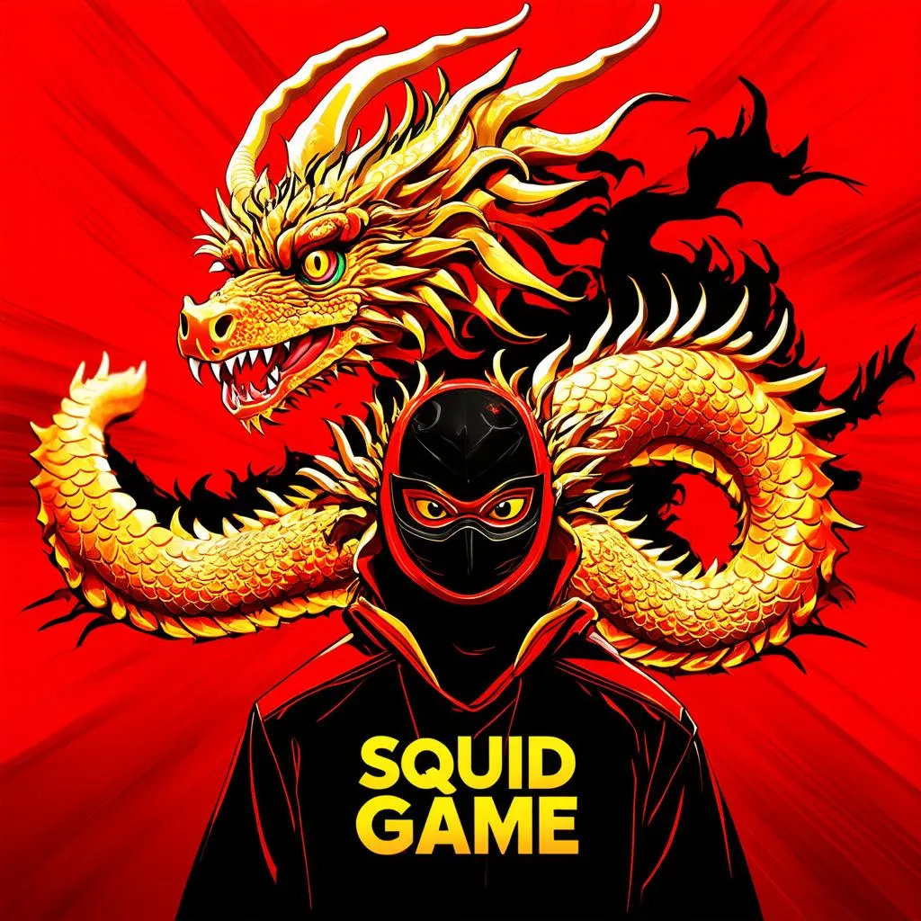 poster phim china squid game