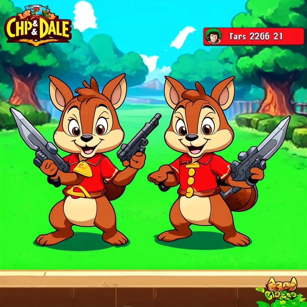 Chip and Dale Gameplay