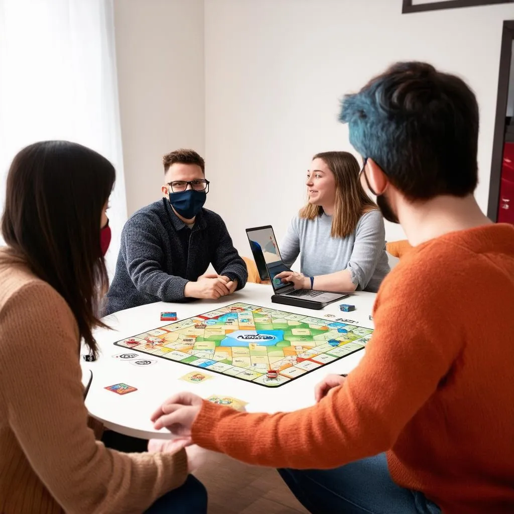 Chơi board game trực tuyến