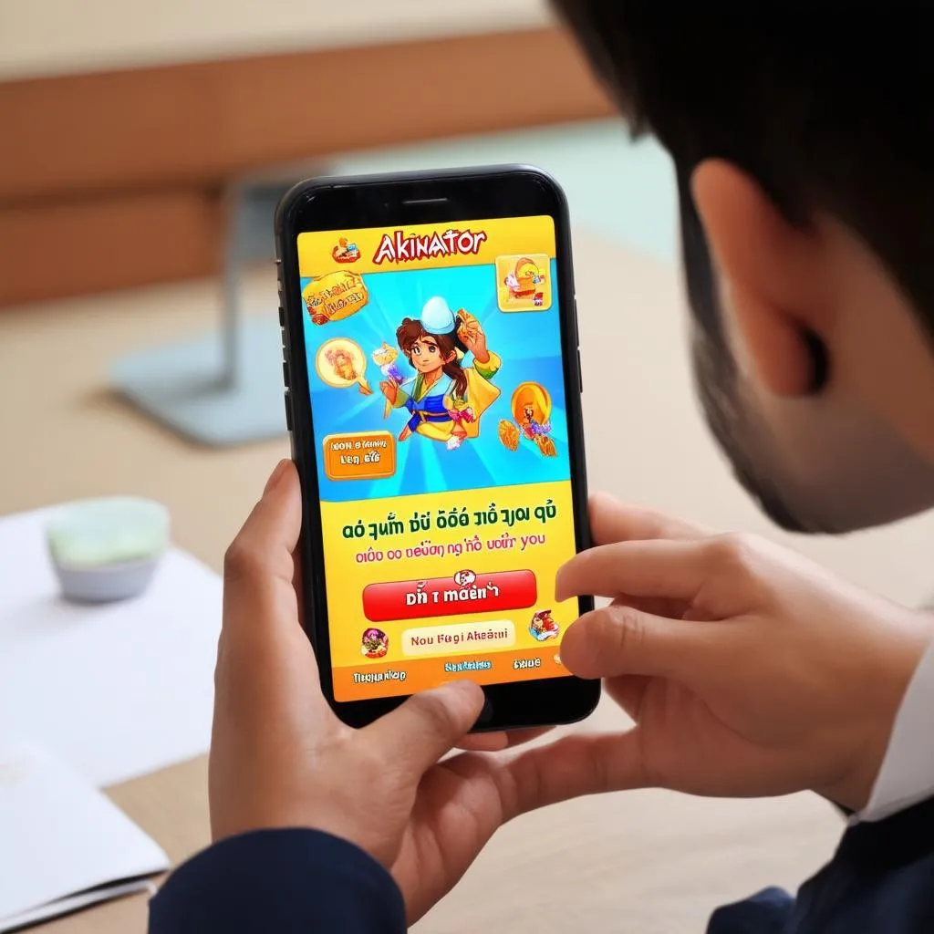 Chơi game Akinator tiếng Việt