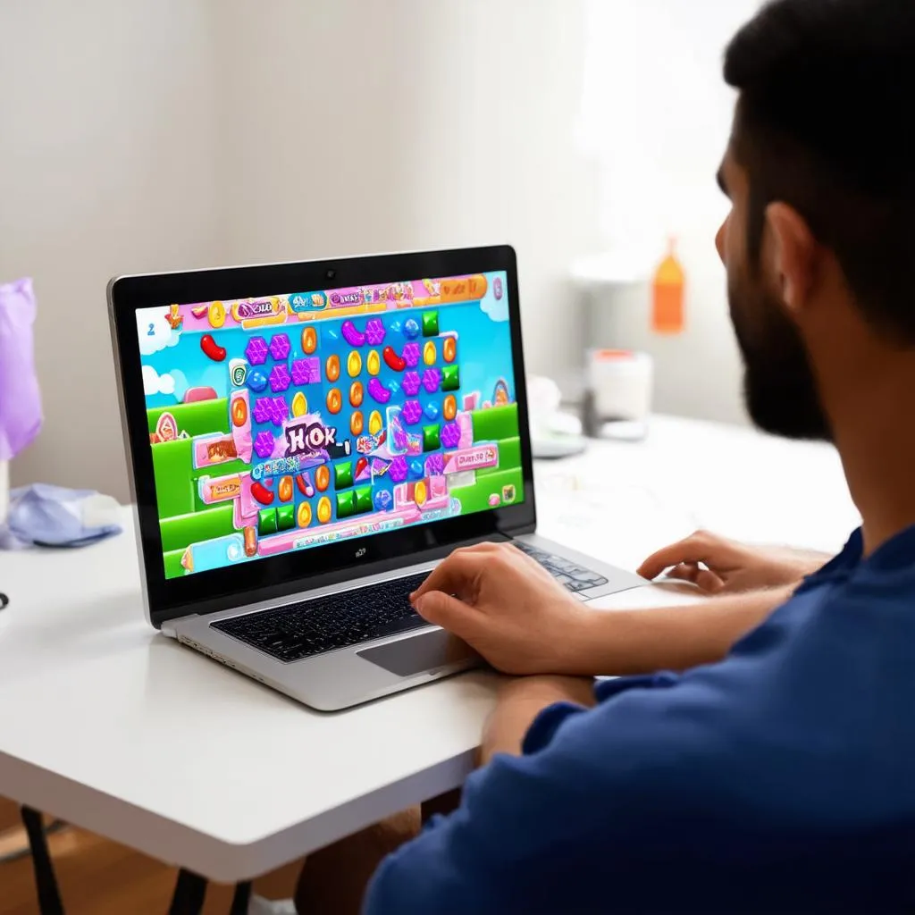 Chơi game Candy Crush Soda trên máy tính