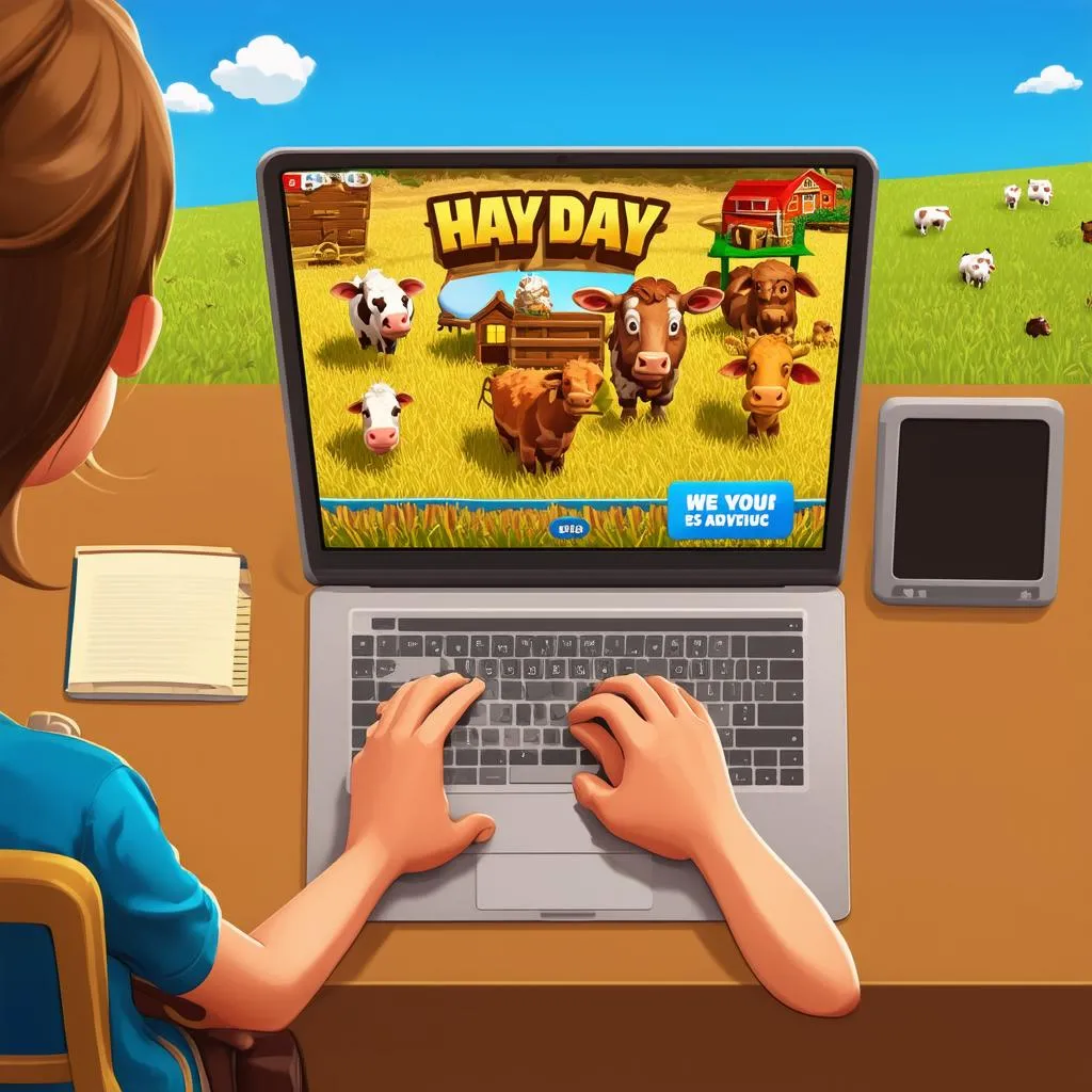 Chơi game Hay Day trên máy tính