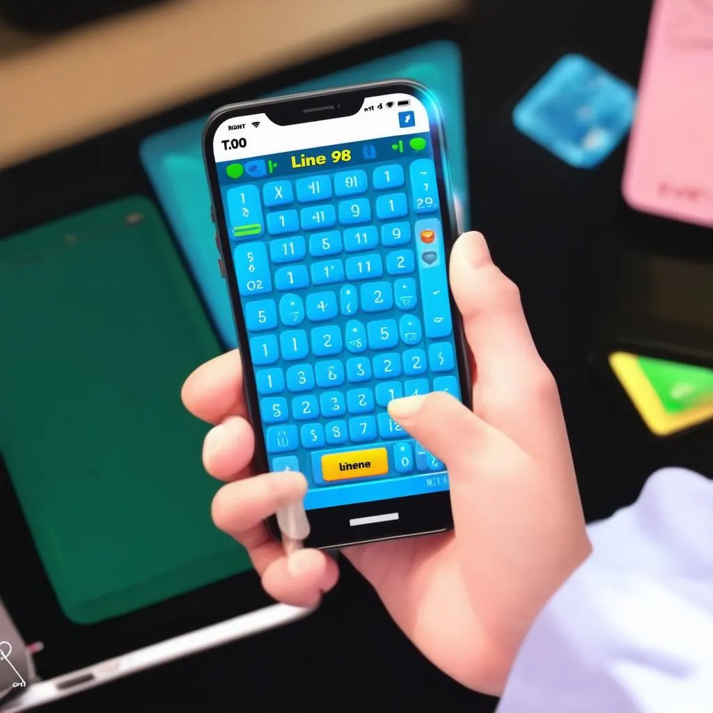 Chơi Game Line 98 Trên Điện Thoại