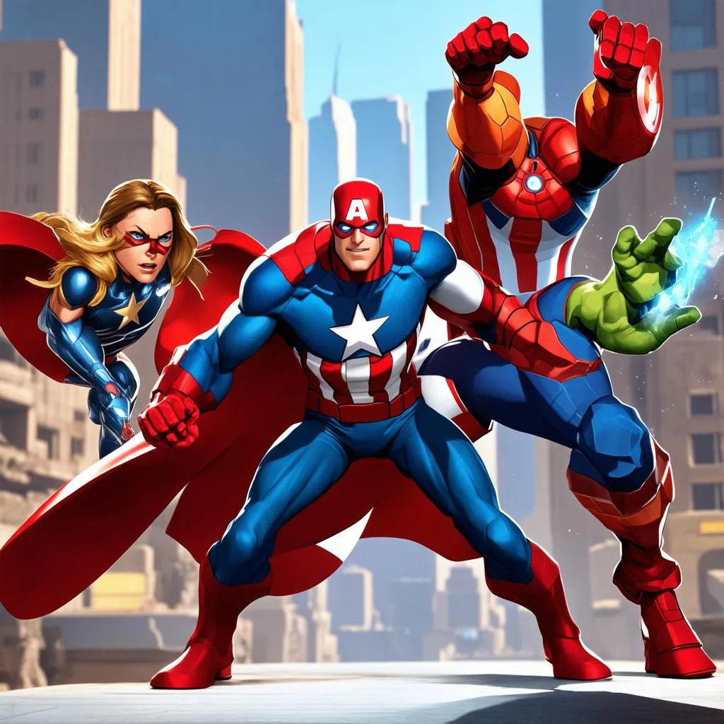 Chơi Game Marvel Heroes