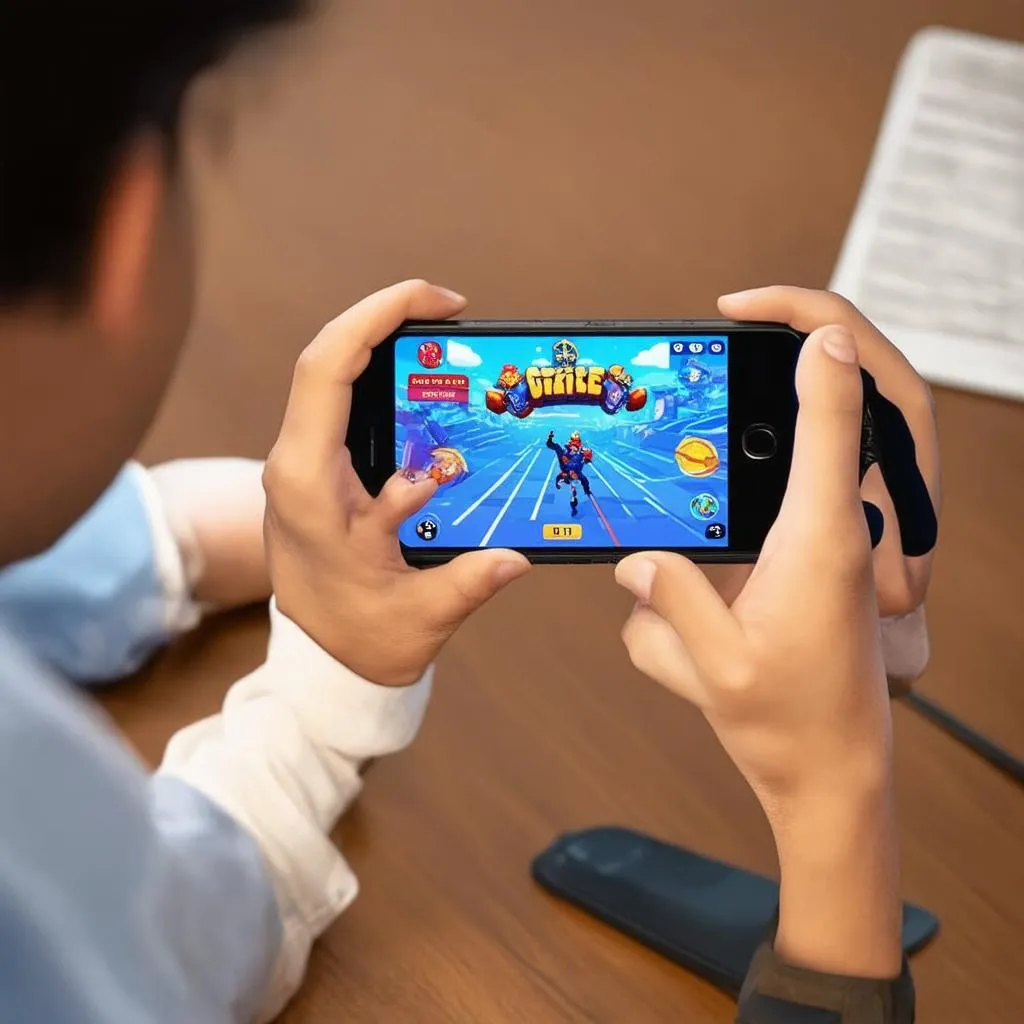 Chơi game mod trên điện thoại