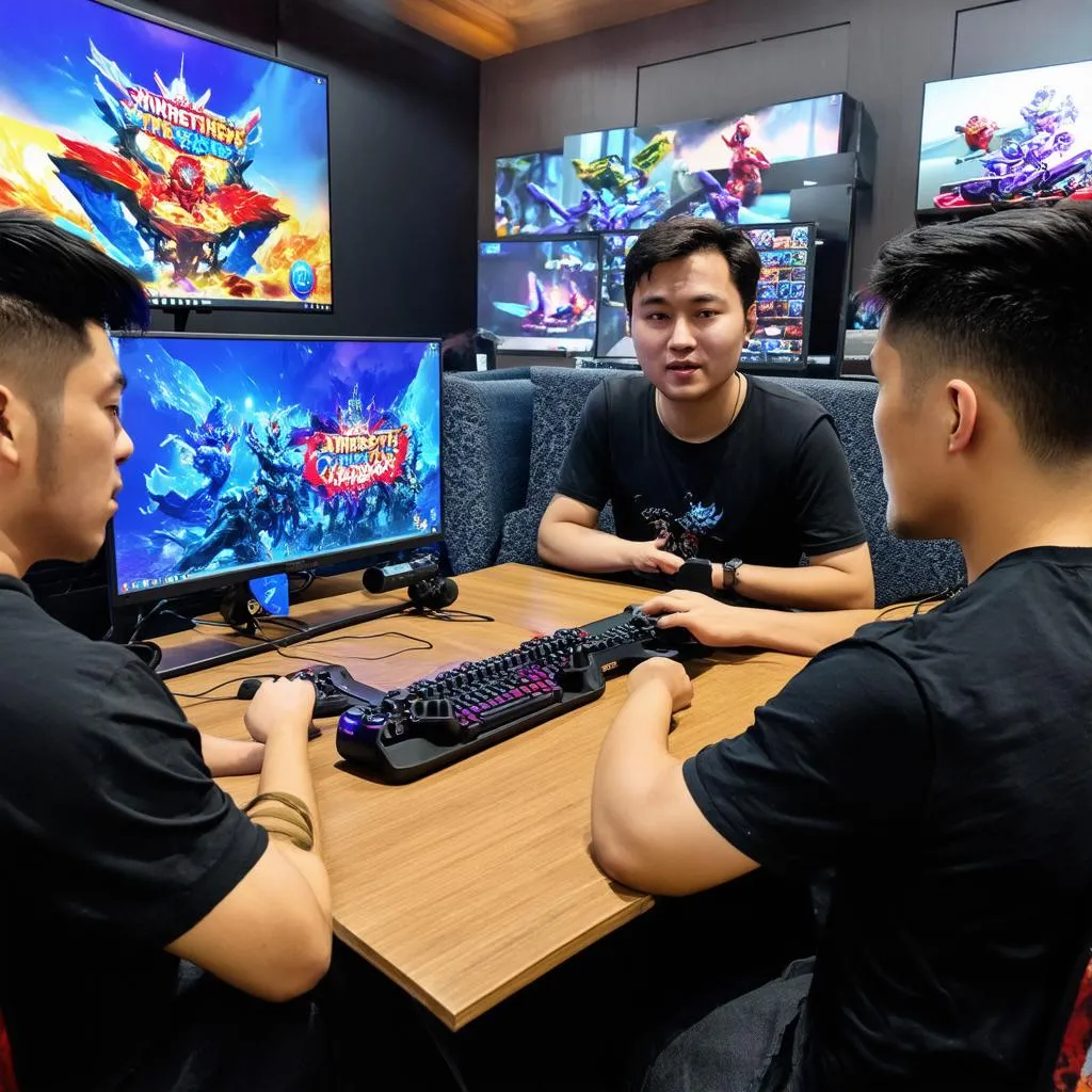 Chơi game ngọc rồng trên máy tính