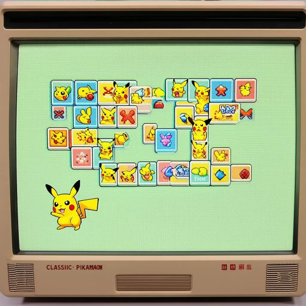 Chơi game Pikachu cổ điển