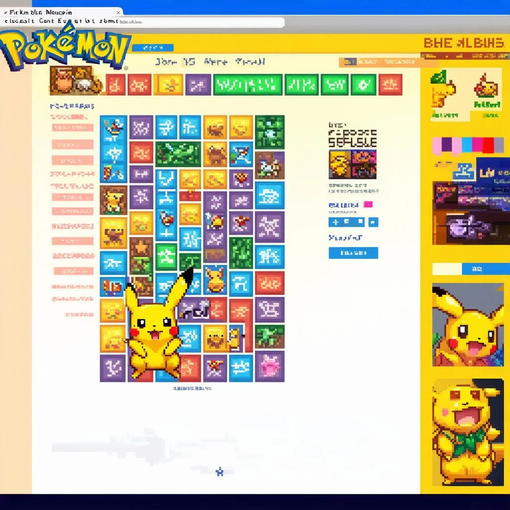 Chơi Game Pikachu Cổ Điển Miễn Phí