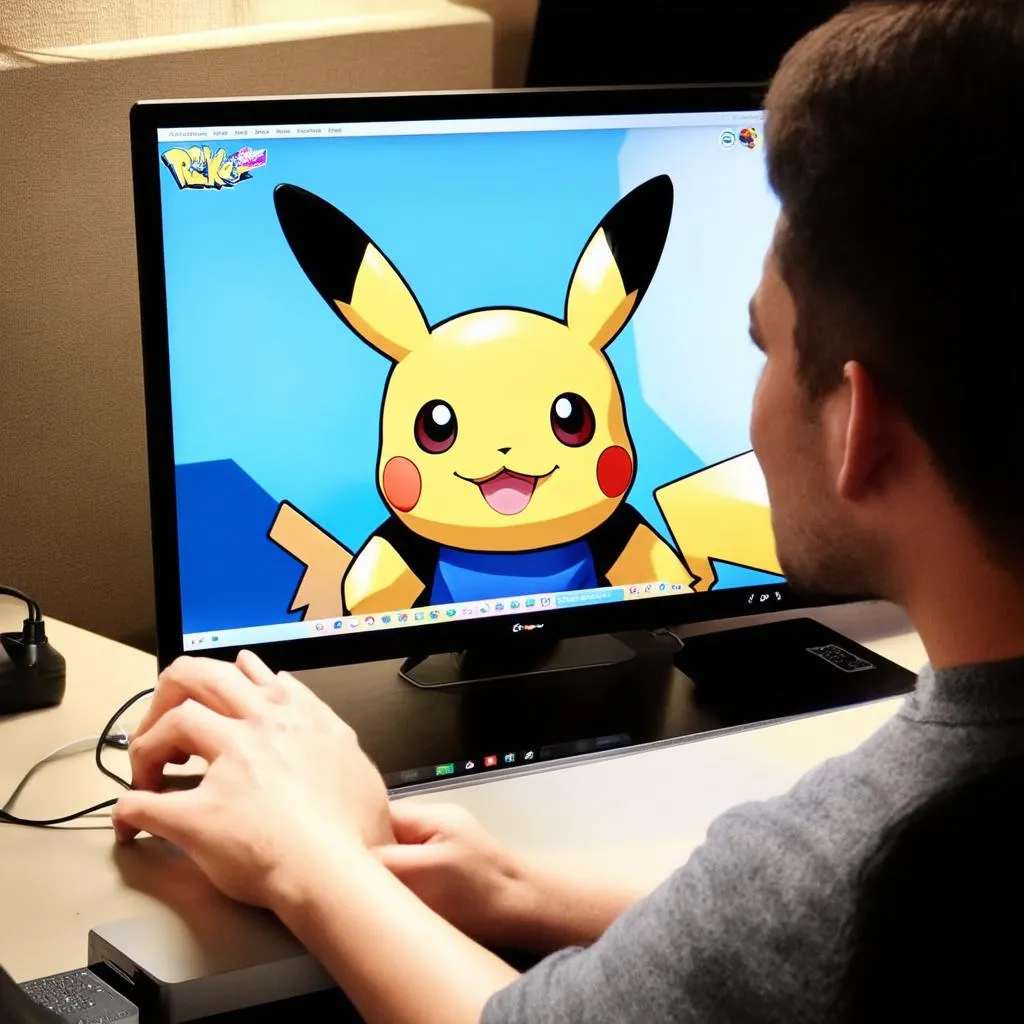 chơi game pikachu trên máy tính