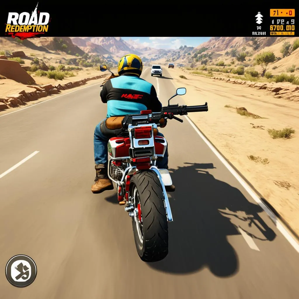 Road Redemption gameplay screenshot