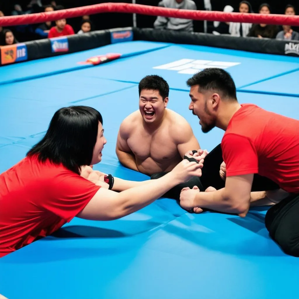 Chơi game Sumo với bạn bè