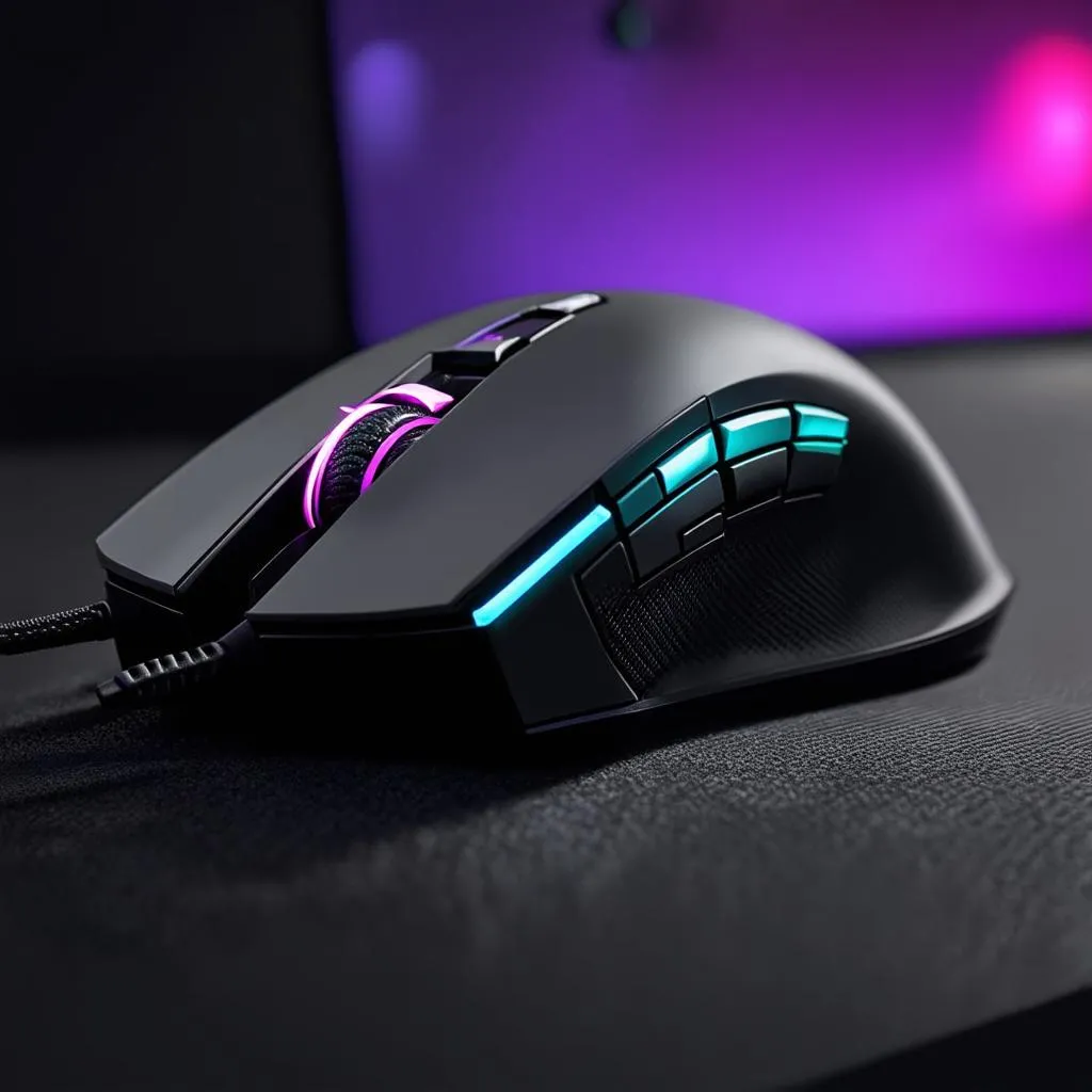 Chuột gaming ASUS ROG với thiết kế ấn tượng