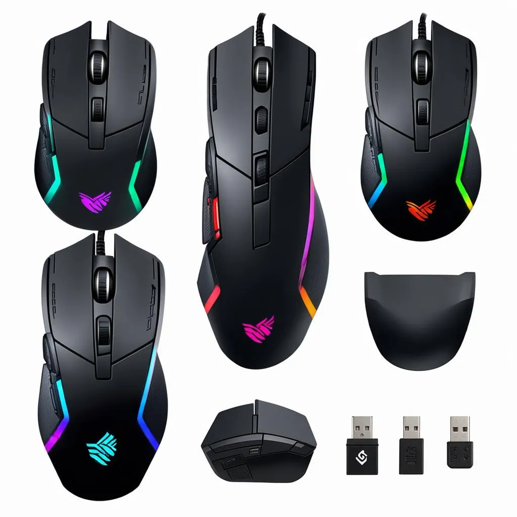 Chuột gaming silent với nhiều phân khúc giá khác nhau