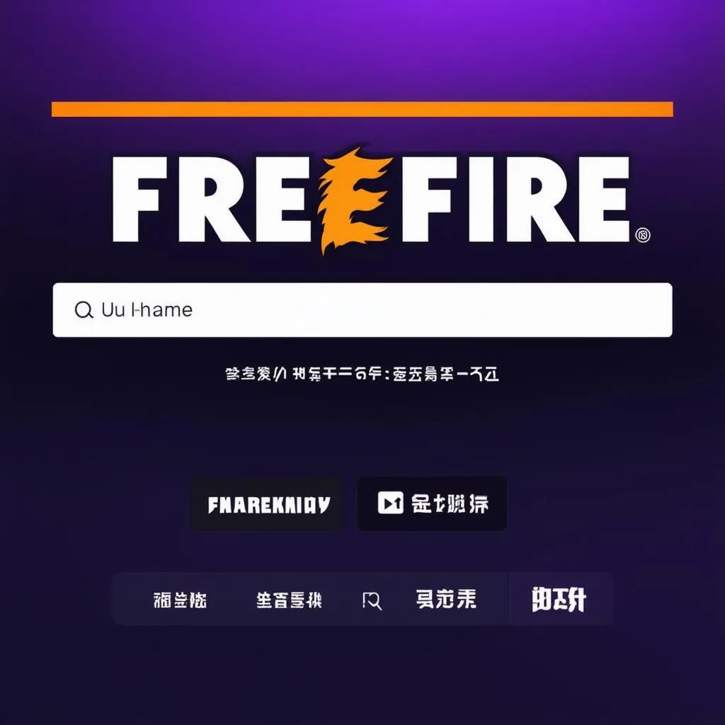 Chữ Kiểu Free Fire Độc Đáo