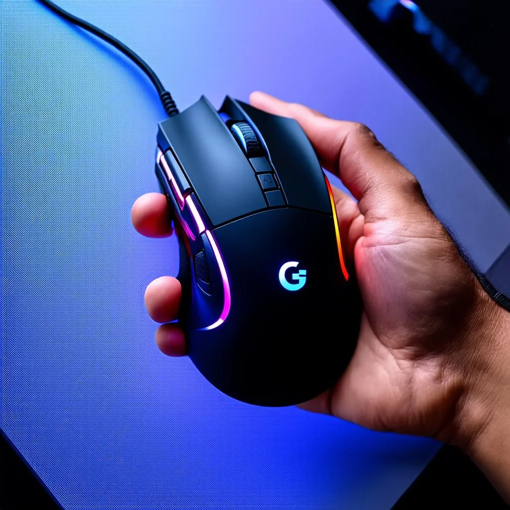 Logitech G Pro RGB Gaming trên tay game thủ