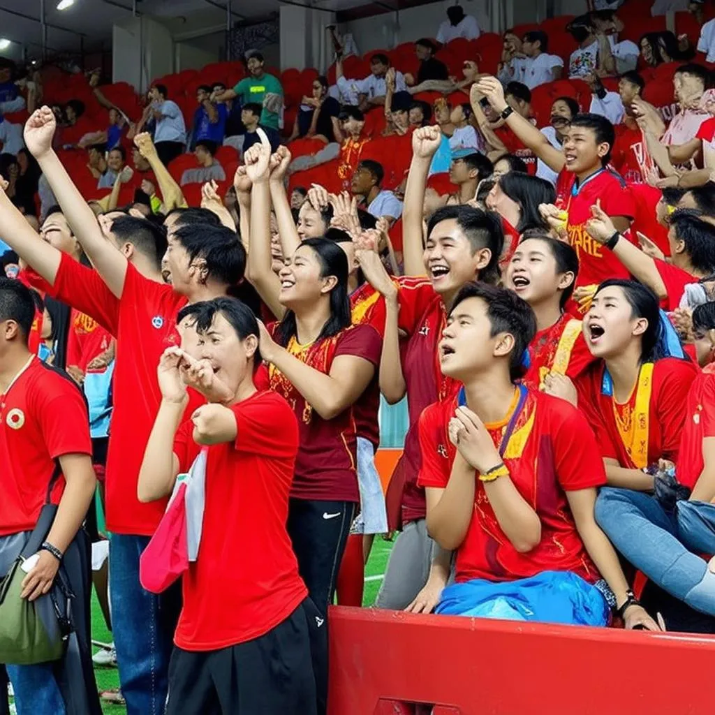 Cổ vũ bóng đá SEA Games 31