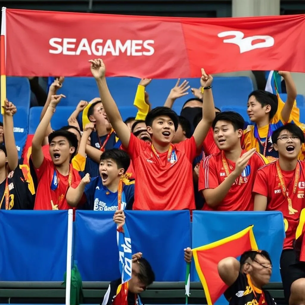 Cổ vũ bóng đá Sea Games 32