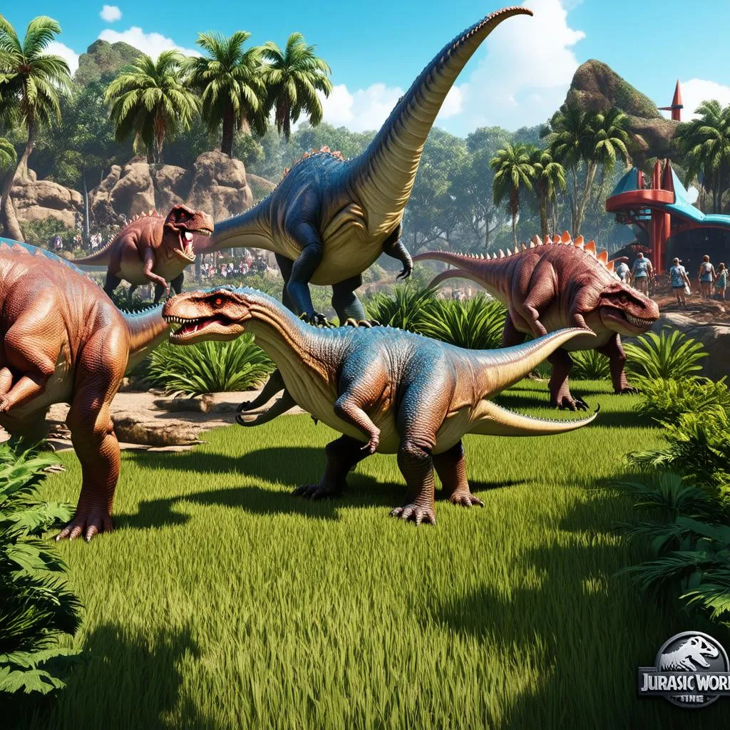 Công viên khủng long - Jurassic World The Game