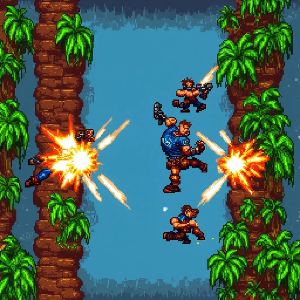 Contra gameplay