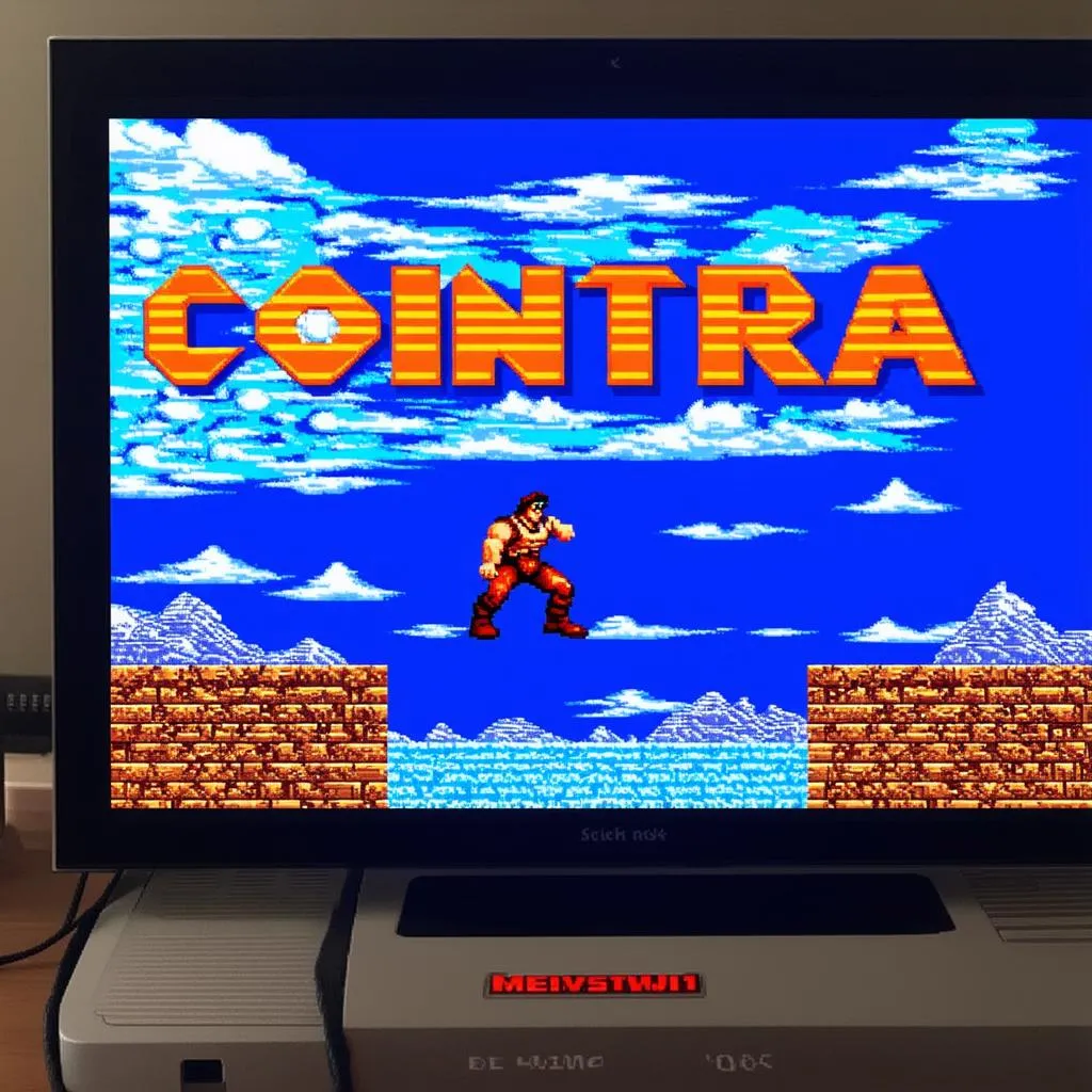 Playing Contra on PC