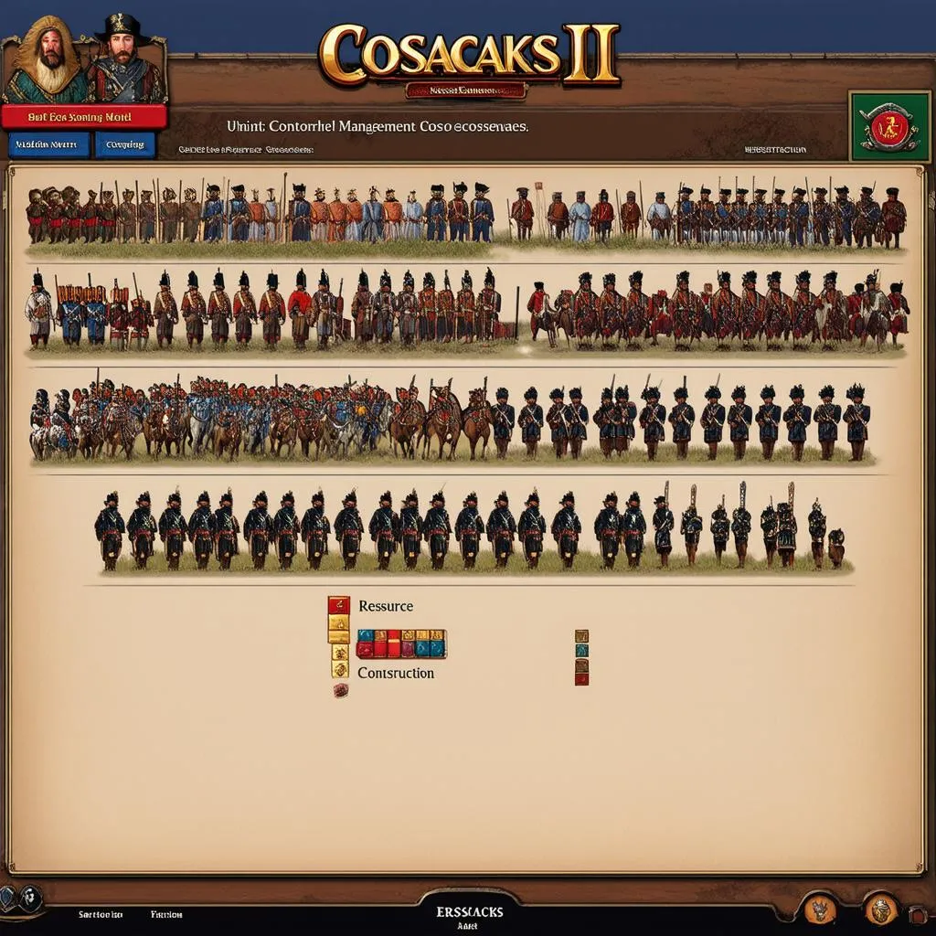 Lối chơi Cossacks 1