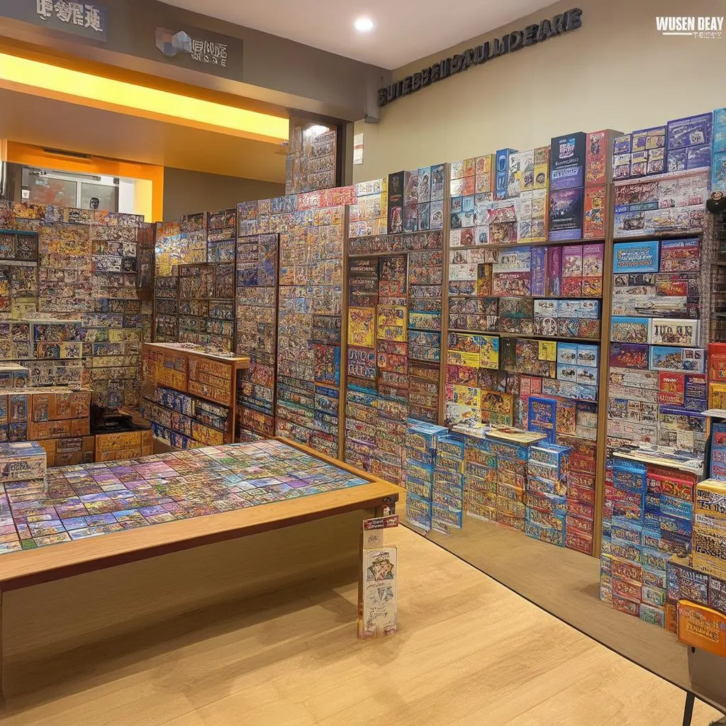 Board game shop in Hanoi