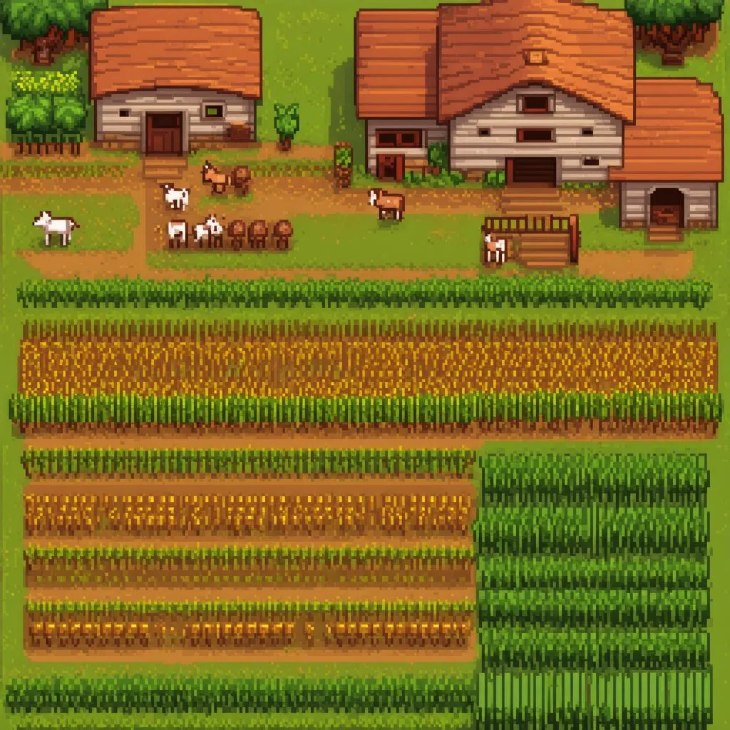 Stardew Valley farm life