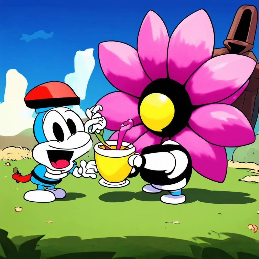 Cuphead gameplay