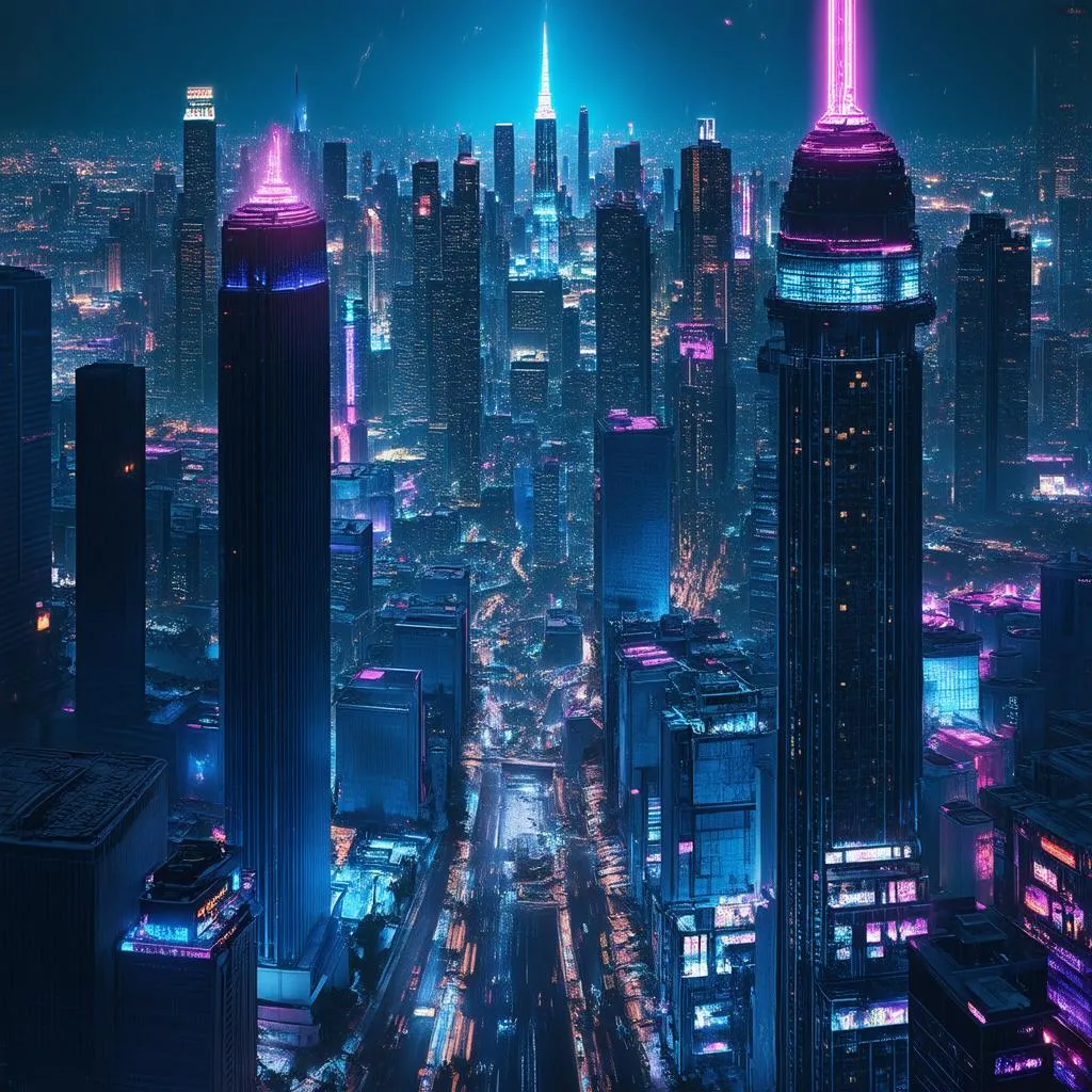 Cyberpunk 2077 Night City