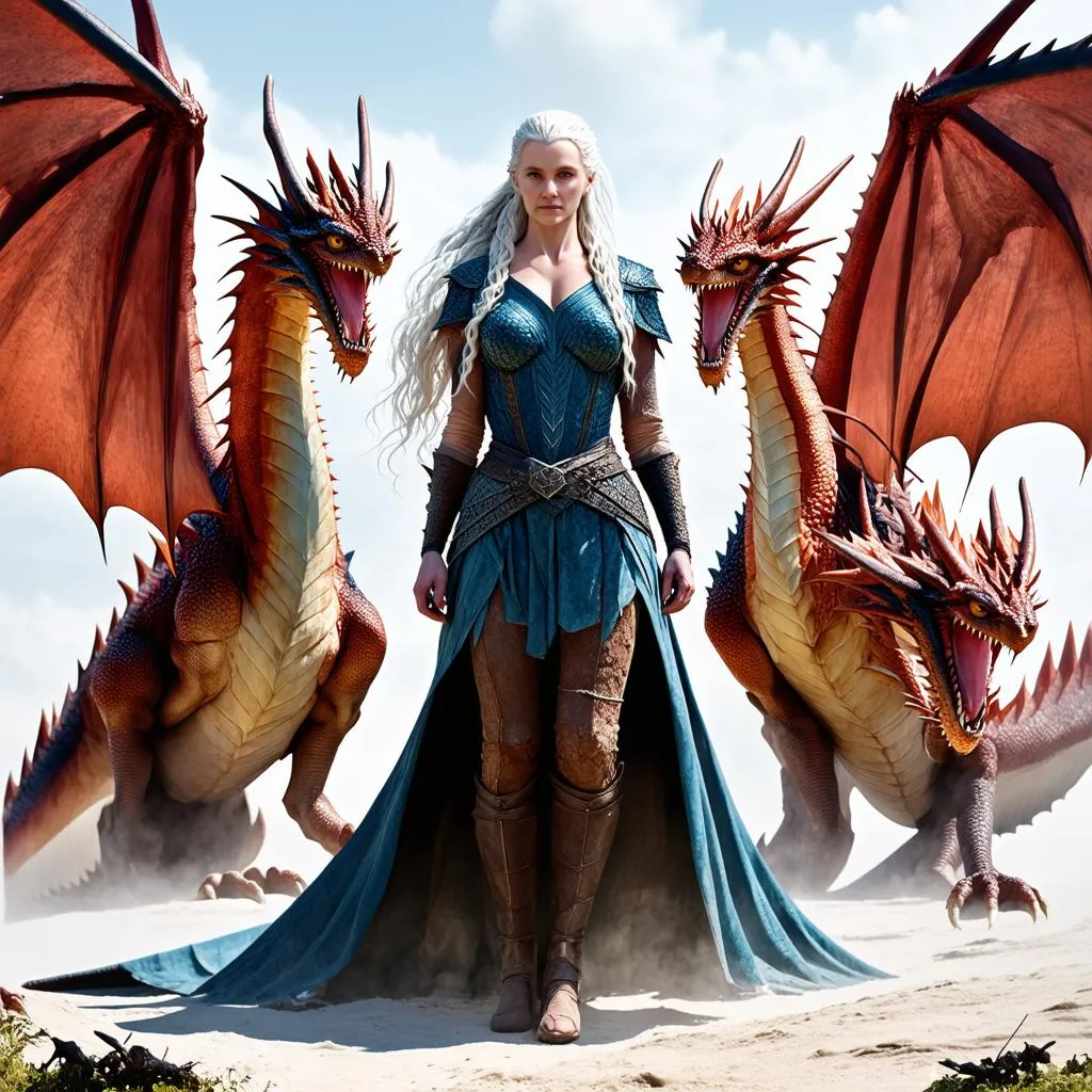 Daenerys Targaryen và Rồng