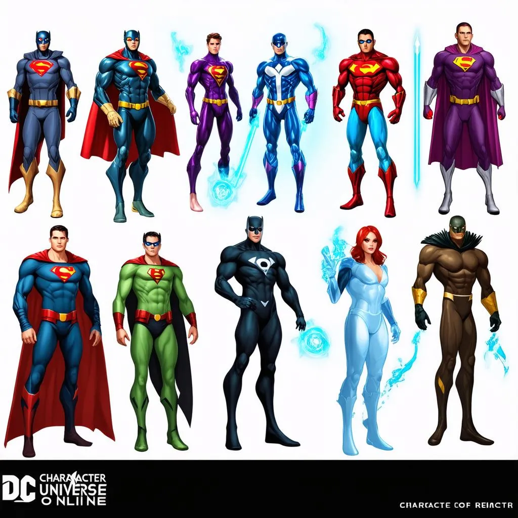 DC Universe Online Character Creation